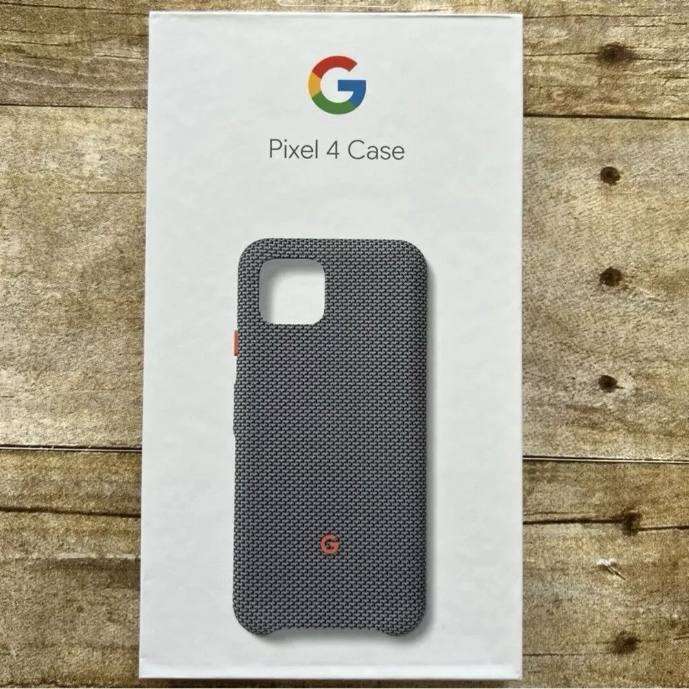 Google Pixel‎ 4 Fabric Case Sorta Smoky Grey GA01281 Official Protective Cover